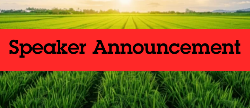 Speaker annoucement 1